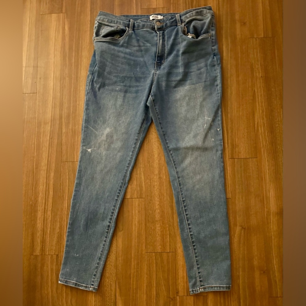 Miami Refuge Denim Skinny High Rise Jeans - Picture 7 of 8
